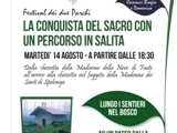 La conquista del sacro con un percorso in saluta